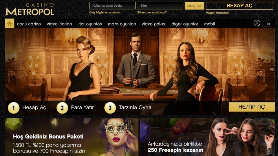 casinometropol web sitesi giriş sayfası