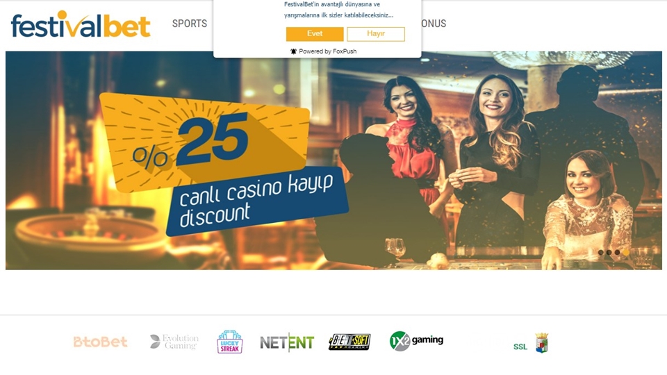 festivalbet web sitesi giriş sayfası