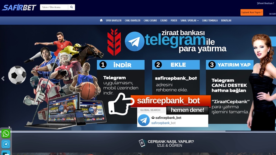 safirbet web sitesi giriş sayfası