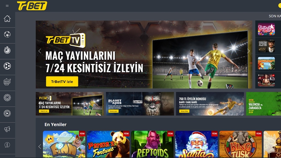 trbet web sitesi giriş sayfası