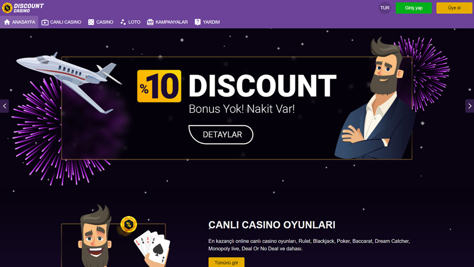 Discountcasino giriş sayfası